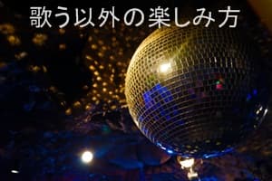 歌う以外の楽しみ方